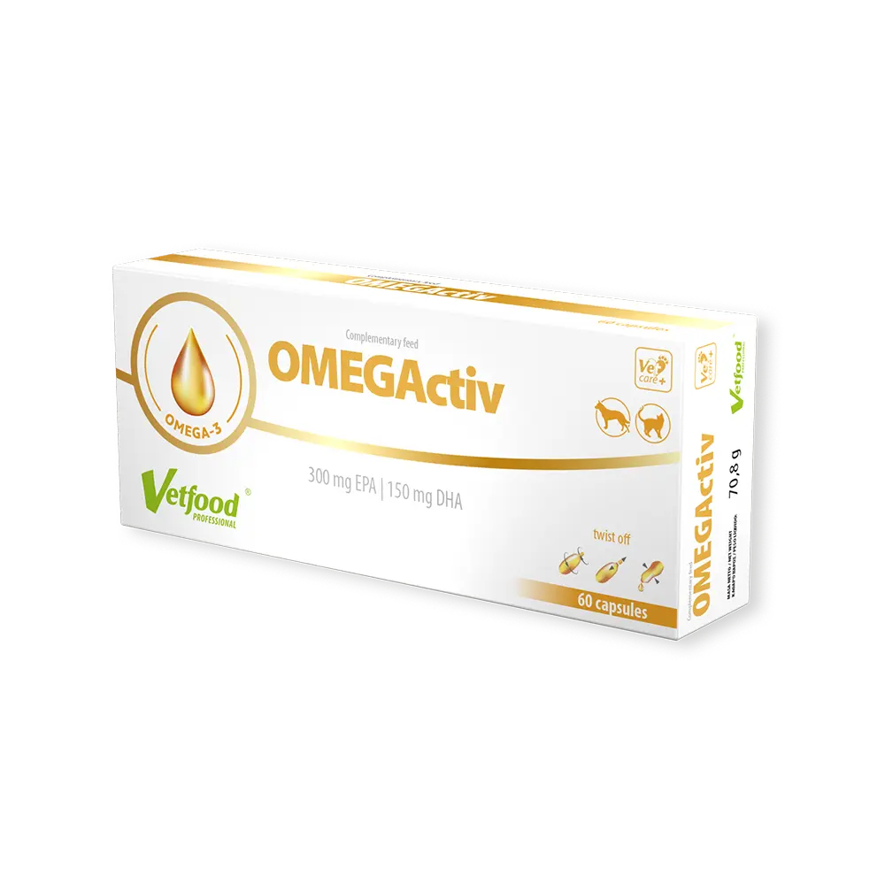 OMEGActiv Omega-3 dla Psów i Kotów OMEGActiv Omega-3 dla Psów i Kotów