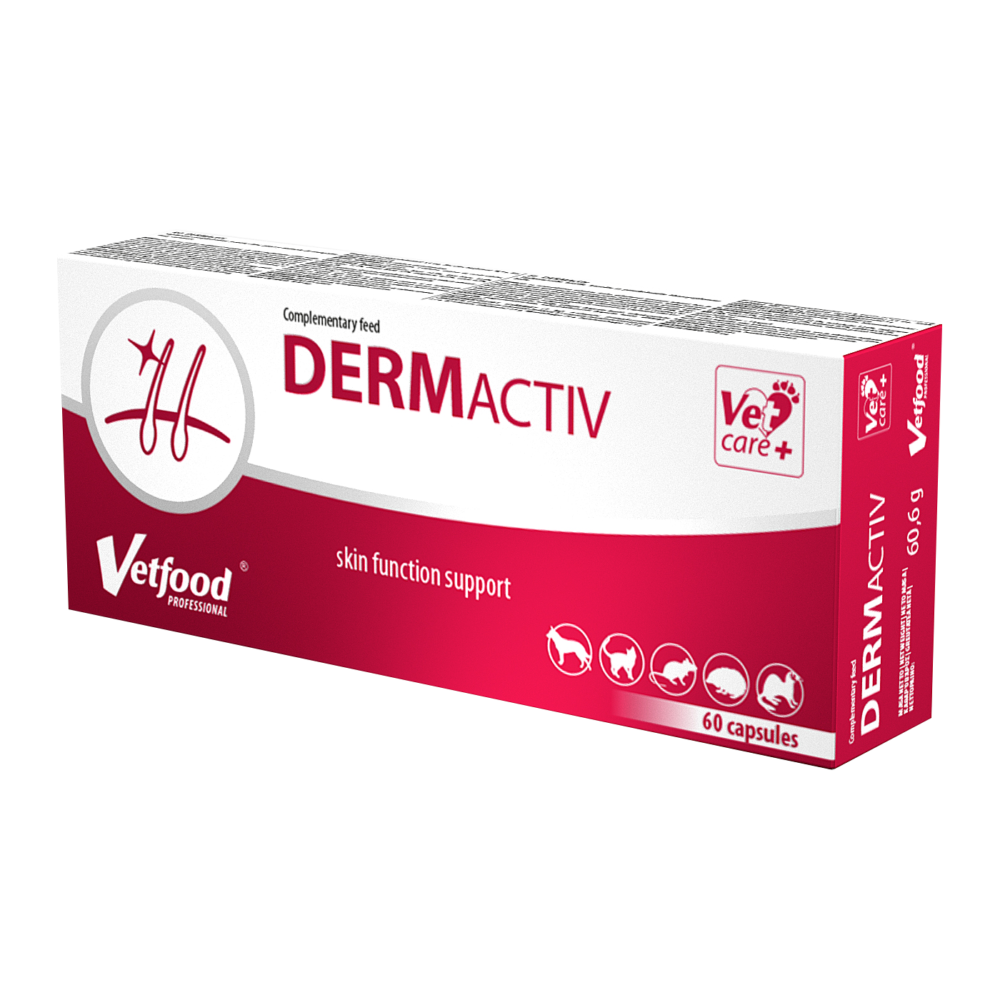dermactiv-60-caps.png DERMActiv Suplement dla Psa Skóra Sierść - obrazek 1