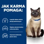Hill's z/d Feline Hypoalergiczna Karma Sucha 3kg - obrazek 5