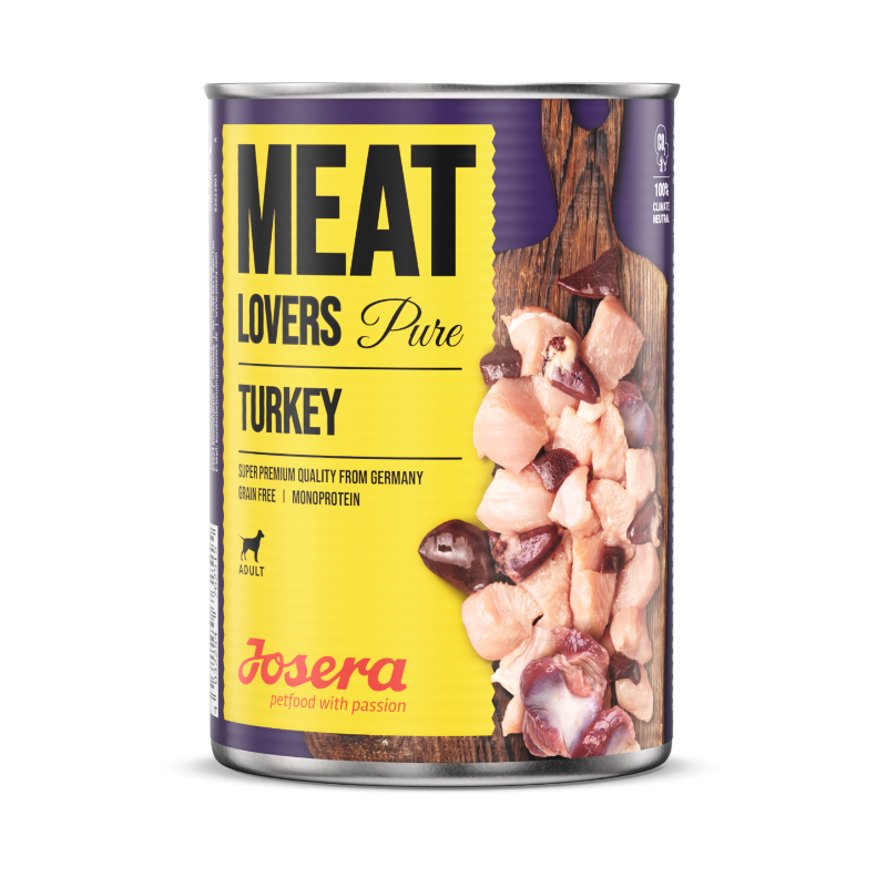 10407_1.png JOSERA Pure Indyk Mokra Karma 800g - obrazek 1