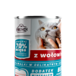 Frendi Kawałki Wołowiny dla Kota 400g