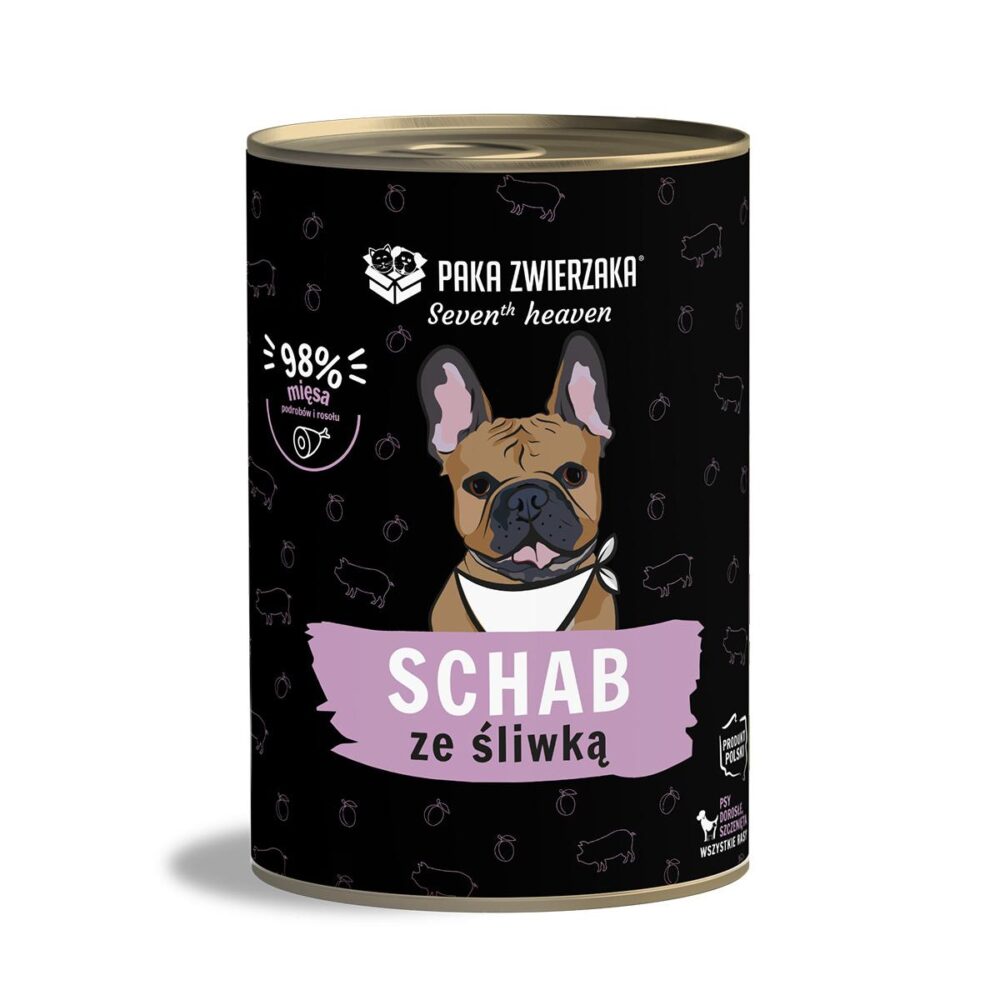 10605_1.jpg Paka Zwierzaka Seventh Heaven Karma Schab Śliwka 400g - obrazek 1