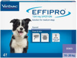 EFFIPRO Spot-On dla Psów M (10-20 kg)