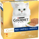 Gourmet Gold Musy dla kota, mix smaków 8x85g