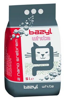 11057_1.jpg Żwirek Bazyl Ag+ White z Nanosrebrem 5L - obrazek 1