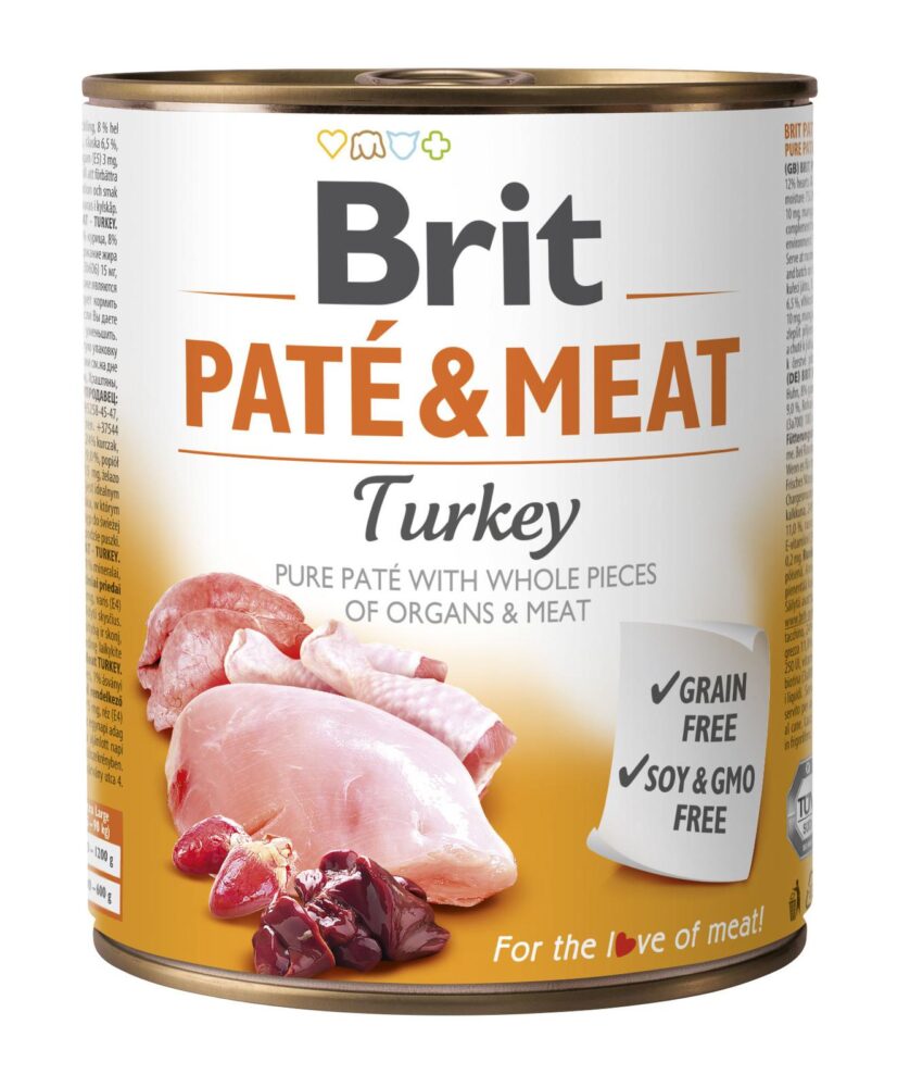 11129_1.jpg Brit Pate & Meat Indyk 800g - obrazek 1