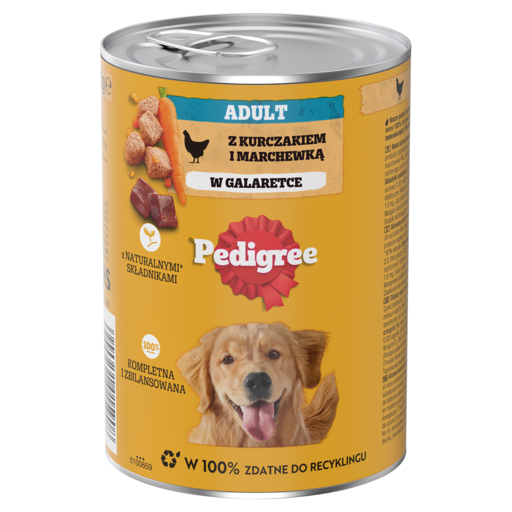 1121_1.png Pedigree Mokra Karma Kurczak i Warzywa 400g - obrazek 1
