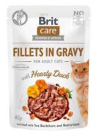 Brit Care Cat Filety Kaczka Sos 85g