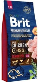 Brit Premium Senior Kurczak L+XL 15kg - obrazek 2