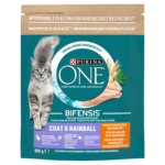 Purina One Coat & Hairball z Kurczakiem 800g
