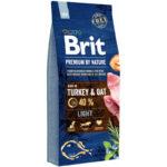 Brit Premium Light Indyk Owies 15kg - obrazek 2
