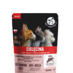 PetRepublic Mokra Karma Cielęcina dla Kota 100g