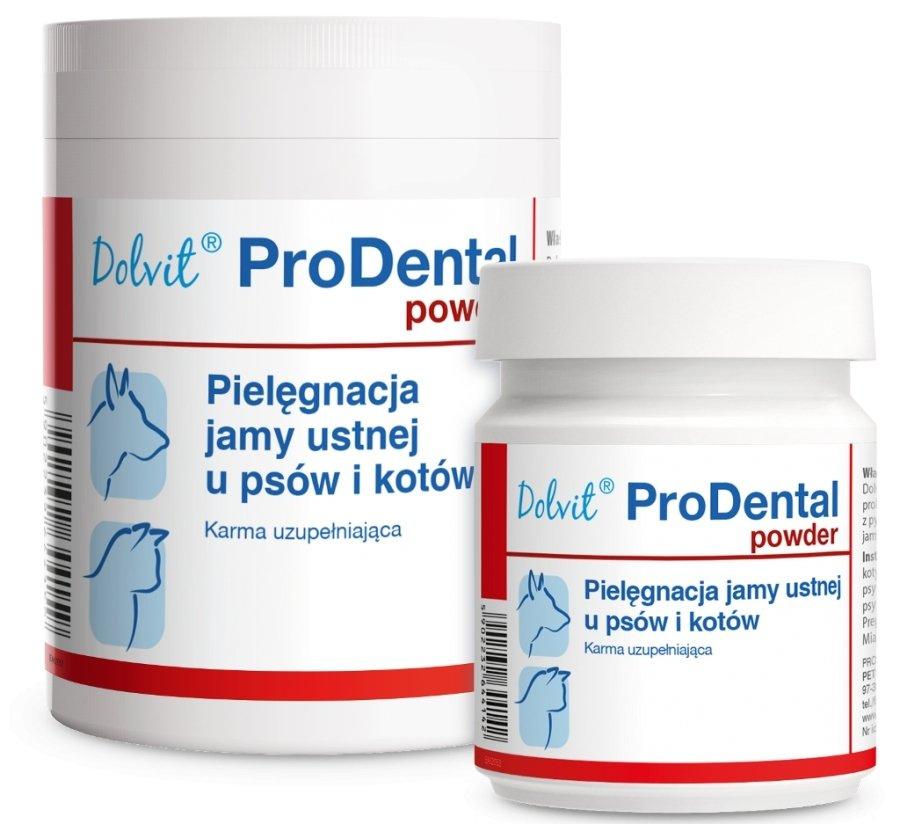 1221_1.jpg Dolfos Dolvit ProDental Powder dla psów i kotów - obrazek 1
