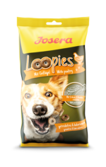 Josera Loopies: Bezzbożowe Przysmaki z Kurczakiem 150g