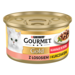 Purina Gourmet Gold Łosoś i Kurczak w Sosie