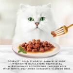 Purina Gourmet Gold Łosoś i Kurczak w Sosie - obrazek 4