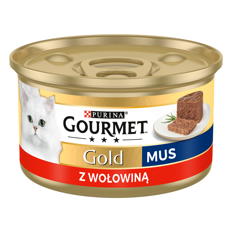 12459_1.png Purina Gourmet Gold Mus Wołowina 85g - obrazek 1
