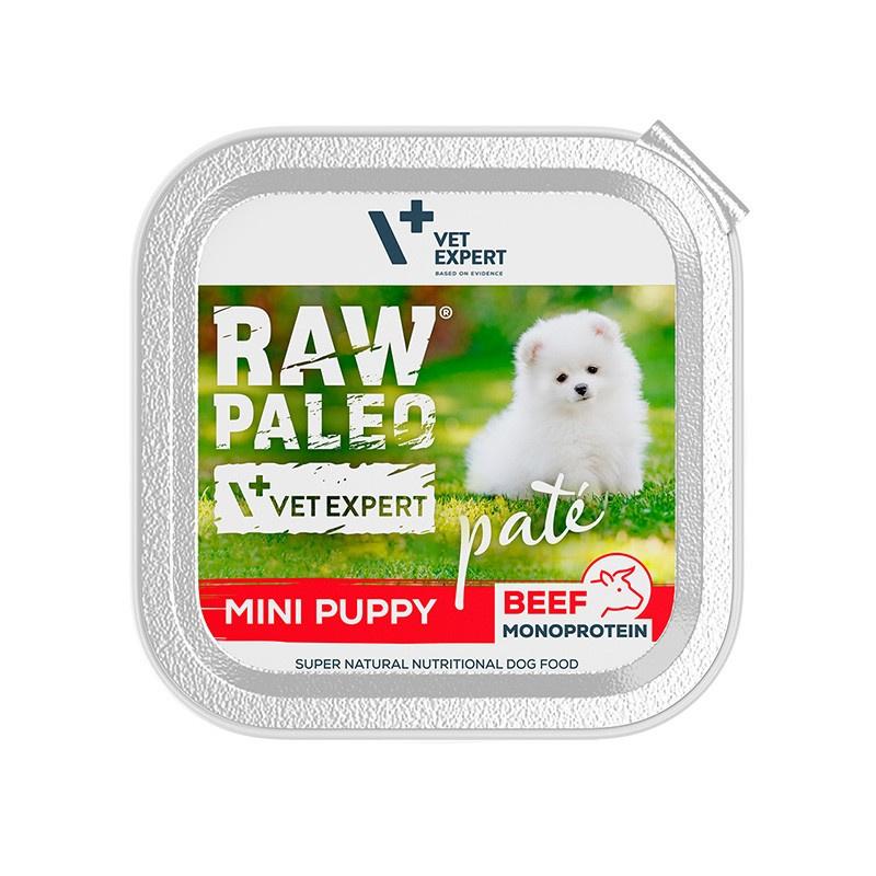 12480_1.jpg RAW PALEO Pasztet dla Szczeniąt Mini Wołowina 150g - obrazek 1