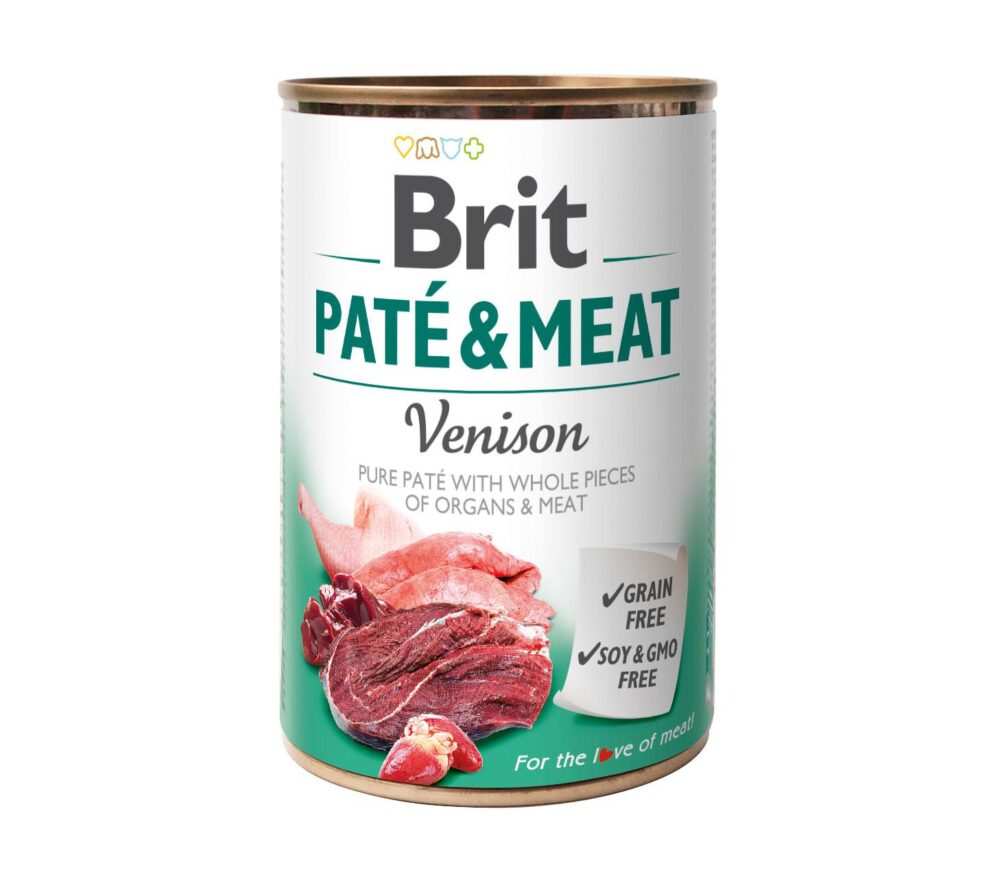 1254_1.jpg Brit Pate & Meat Dziczyzna 400g - obrazek 1
