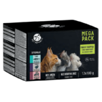 PetRepublic Karma Mokra Kot Sterylizowany Mix Smaków