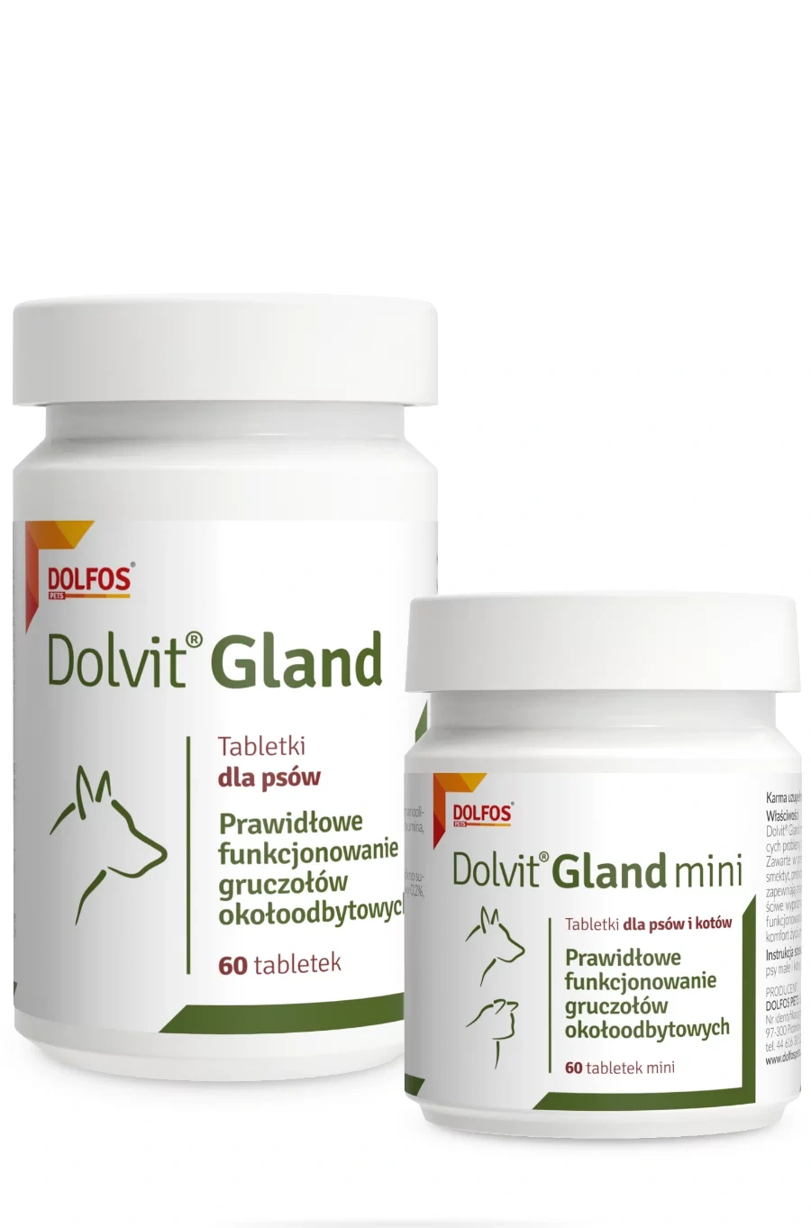 13048_1.webp Dolfos Dolvit Gland Mini 60 tabletek - obrazek 1