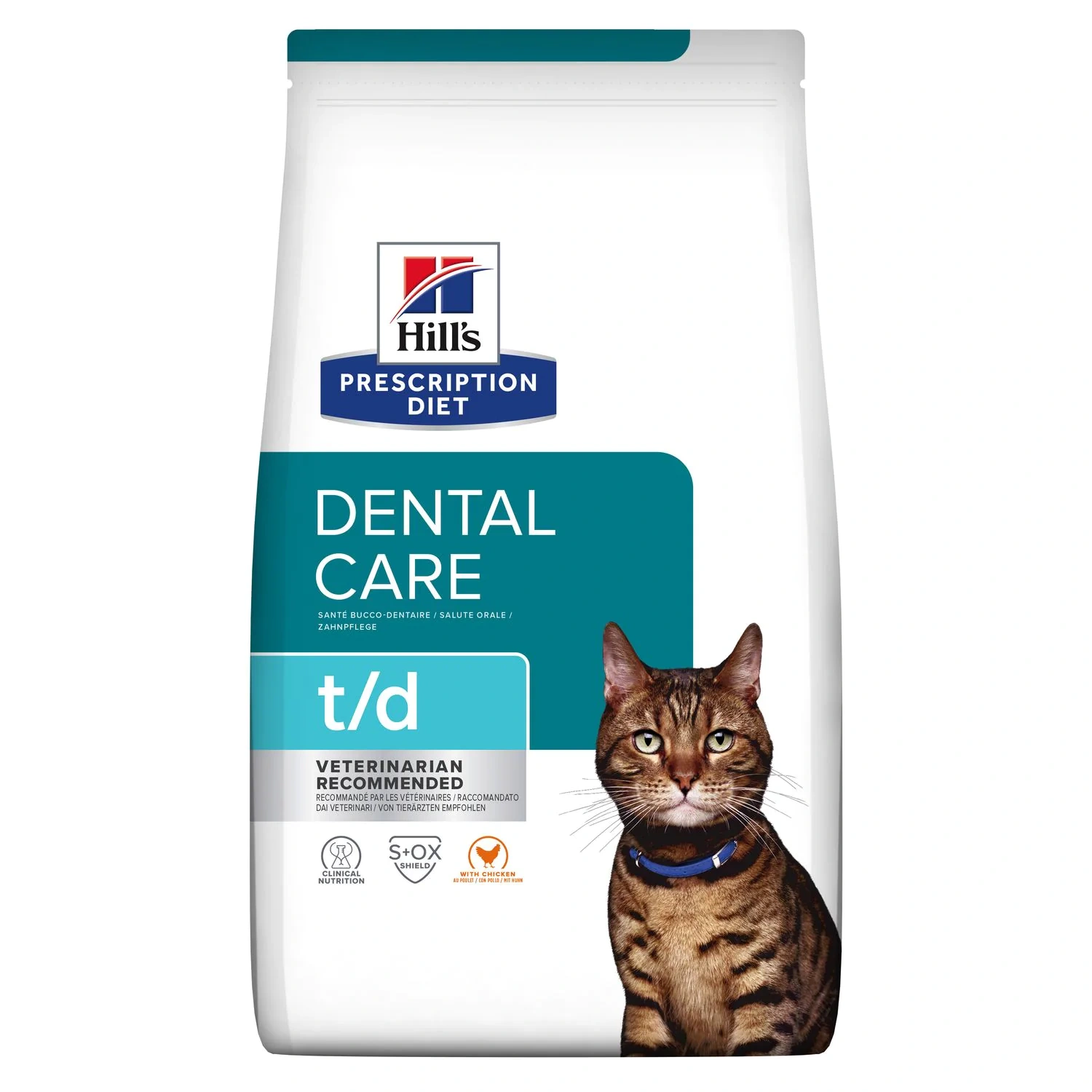 13086_1.webp Hill's PD Feline t/d karma dentystyczna 3kg - obrazek 1