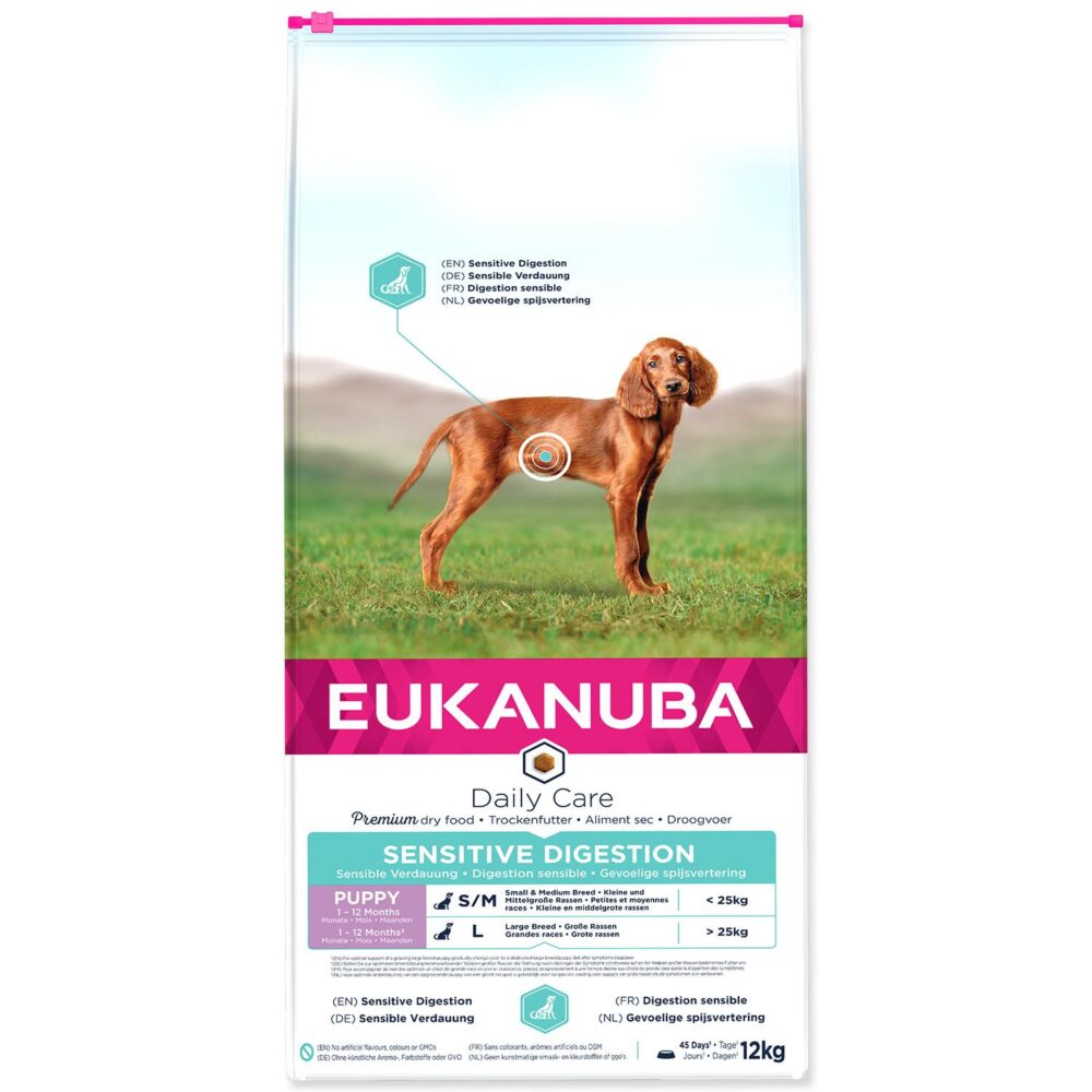 13164_1.jpg Eukanuba Puppy Sensitive Digestion 12kg - obrazek 1