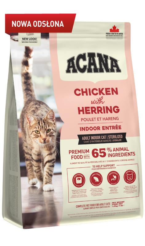 13177_1.jpg Acana Indoor Entrée Karma dla Kota 1,8kg - obrazek 1