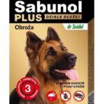 Sabunol Plus Obroża na Kleszcze i Pchły dla Psa 75cm