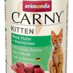 Animonda Carny Kitten Wołowina Kurczak Królik 400g