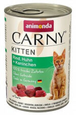 Animonda Carny Kitten Wołowina Kurczak Królik 400g