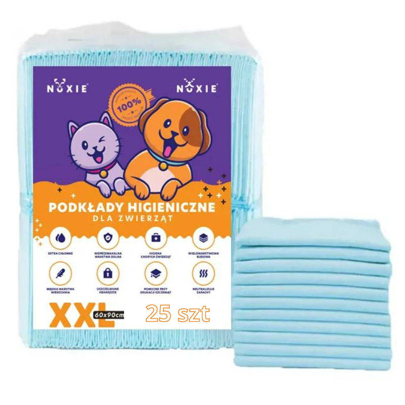 13398_1.png Nuxie Podkłady Higieniczne dla Psa 60x90cm 20szt - obrazek 1