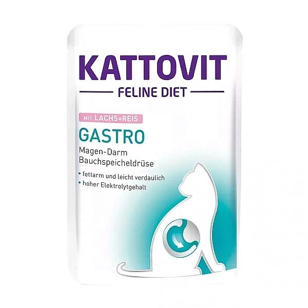 13471_1.jpg Kattovit Gastro Łosoś Karma dla Kotów 85g - obrazek 1
