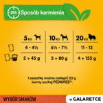 Pedigree Mokra Karma Mix Smaków w Galaretce 12x100g - obrazek 3