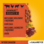 Pedigree Mokra Karma Mix Smaków w Galaretce 12x100g - obrazek 8