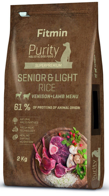 1497_1.png Fitmin Purity Senior&Light Dziczyzna Jagnięcina 2kg - obrazek 1