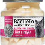 Basttet’o Holistic Indyk dla Kotów Sterylizowanych 130g