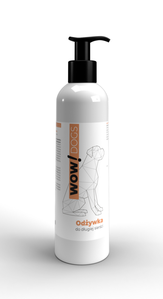 15121_1.png Wow! Dogs Odżywka Długa Sierść 250ml - obrazek 1