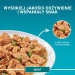 Purina One Adult Karma Mokra Kurczak Fasolka - obrazek 4