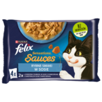 Felix Sensations Karma Rybna dla Kotów 4x85g - obrazek 10