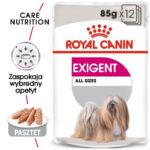 ROYAL CANIN Exigent Pasztet 12x85g