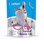 Żwirek Silikonowy Cat Sand Lawendowy 3,8L