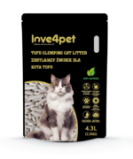 Love4pet Żwirek Tofu dla Kota 2,5kg
