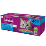 Whiskas Adult Saszetki Rybne 40x85g
