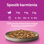 Whiskas Adult Drobiowe Saszetki dla Kotów - obrazek 3