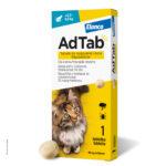 AdTab Tabletki Przeciwpasożytnicze Koty 2-8kg