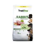TropiDog Premium Adult Królik Ryż 12kg
