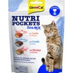 GimCat Nutri Pockets Sea Mix z Tauryną