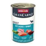 Animonda GranCarno Adult Łosoś Szpinak 400g