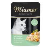 Miamor Feine Filets: Tuńczyk z Warzywami 100g